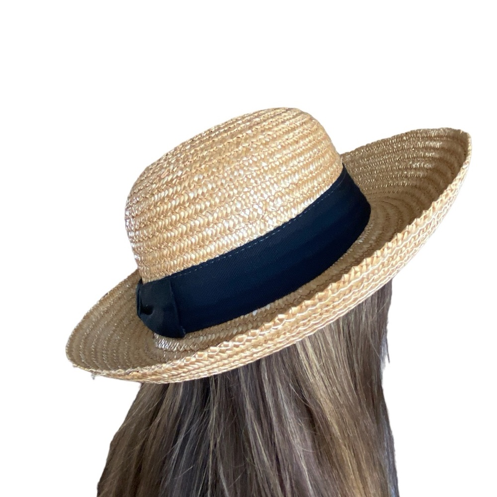 Carolina Amato Straw Hat One Size
